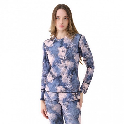 Damski longsleeve treningowy Roxy Daybreak Top - niebieski ze sklepu Sportstylestory.com w kategorii Bluzki damskie - zdjęcie 177895643