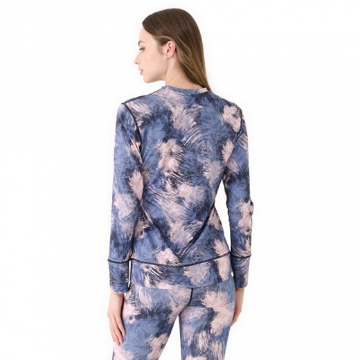 Damski longsleeve treningowy Roxy Daybreak Top - niebieski ze sklepu Sportstylestory.com w kategorii Bluzki damskie - zdjęcie 177895644