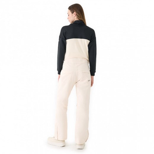Damskie spodnie narciarskie Roxy Backyard Pants - beżowe S Sportstylestory.com