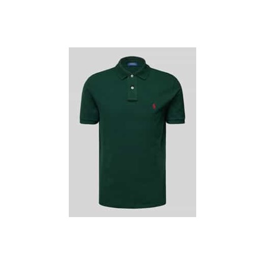 Koszulka polo z wyhaftowanym logo ze sklepu Peek&Cloppenburg  w kategorii T-shirty męskie - zdjęcie 177896321