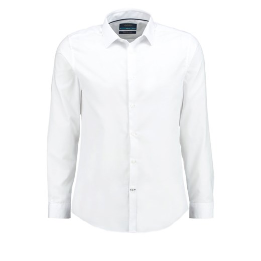 Burton Menswear London SLIM FIT Koszula biznesowa white zalando  abstrakcyjne wzory