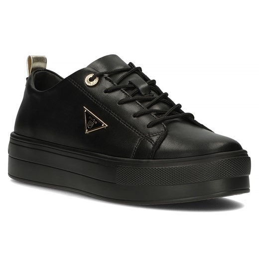 Skórzane półbuty damskie Filippo DP3533/23 BK czarne Filippo 41 promocyjna cena ButyButy.pl