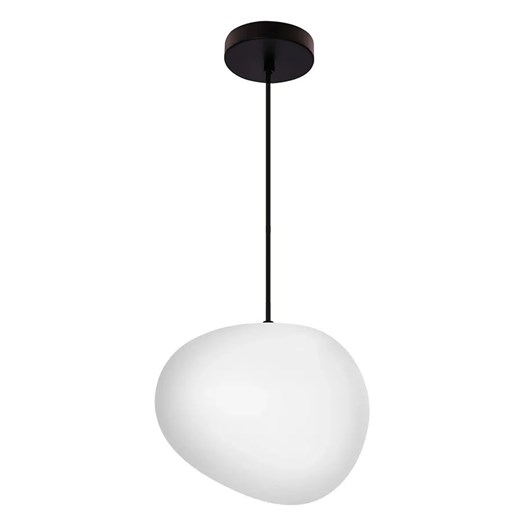 Nowoczesna lampa wisząca z białym kloszem 25 cm - 3X D204 W4-Z89 ze sklepu Edinos.pl w kategorii Lampy wiszące - zdjęcie 177898784