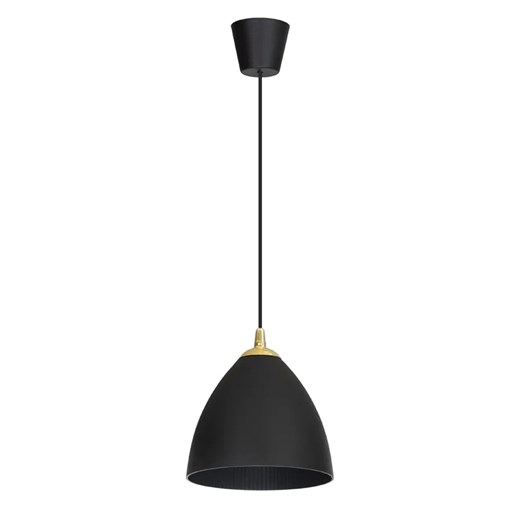 Czarna wisząca lampa w nowoczesnym stylu - M7-Z20 ze sklepu Edinos.pl w kategorii Lampy sufitowe - zdjęcie 177899273