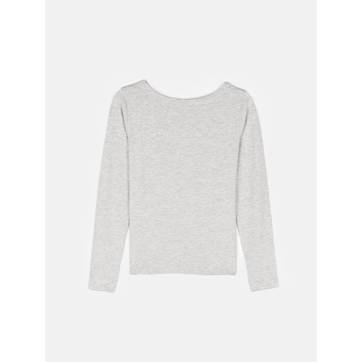 GATE T-shirt z dekoltem w łódkę 34 ze sklepu gateshop w kategorii Bluzki damskie - zdjęcie 177899803