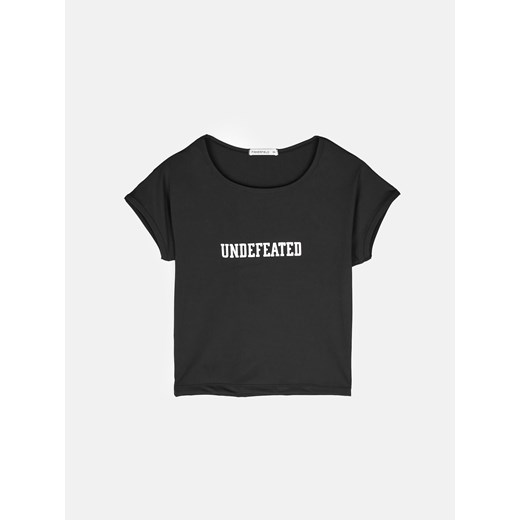 GATE T-shirt z holograficznym nadrukiem 34 ze sklepu gateshop w kategorii Bluzki damskie - zdjęcie 177899890