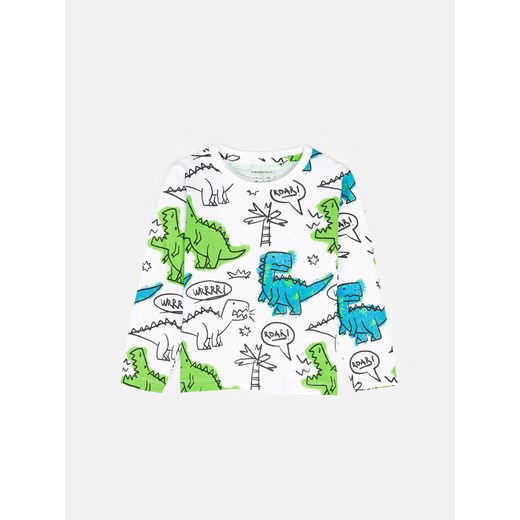 GATE Bawełniana koszulka z nadrukiem 3Y ze sklepu gateshop w kategorii T-shirty chłopięce - zdjęcie 177900560