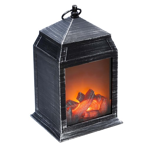 Nordheim Lampion LED ze sztucznym ogniem - 16 x 27 x 14 cm ze sklepu Limango Polska w kategorii Dekoracje bożonarodzeniowe - zdjęcie 177907102
