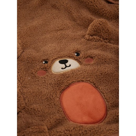 Denokids Koc "Teddy Bear" w kolorze brązowym Denokids onesize okazja Limango Polska