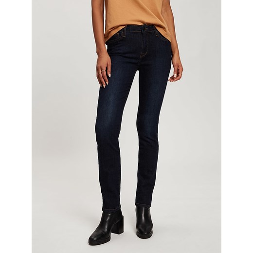 Cross Jeans Dżinsy - Slim fit - w kolorze granatowym ze sklepu Limango Polska w kategorii Jeansy damskie - zdjęcie 177908094