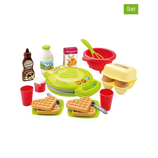 écoiffier 22-częściowy zestaw do robienia gofrów - 18 m+ ze sklepu Limango Polska w kategorii Zabawki - zdjęcie 177908131