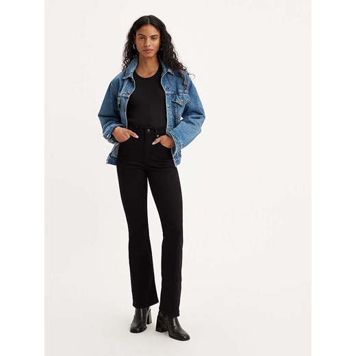 Levi&apos;s Dżinsy &quot;725&quot; - Bootcut fit - w kolorze czarnym ze sklepu Limango Polska w kategorii Jeansy damskie - zdjęcie 177909783