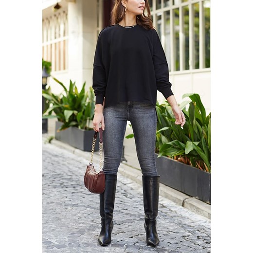 Sweter damski La Angels z elastanu 