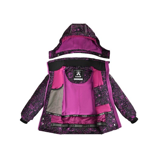 Kamik Kurtka narciarska &quot;Whimsy&quot; w kolorze fioletowym Kamik 104 okazyjna cena Limango Polska