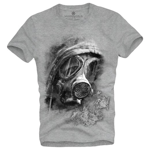 T-shirt męski UNDERWORLD Gas mask ze sklepu morillo w kategorii T-shirty męskie - zdjęcie 177910093