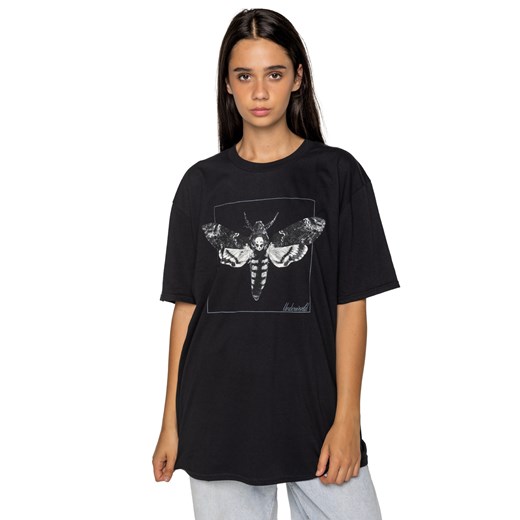 Koszulka loose fit UNDERWORLD Night Butterfly ze sklepu morillo w kategorii Bluzki damskie - zdjęcie 177910122