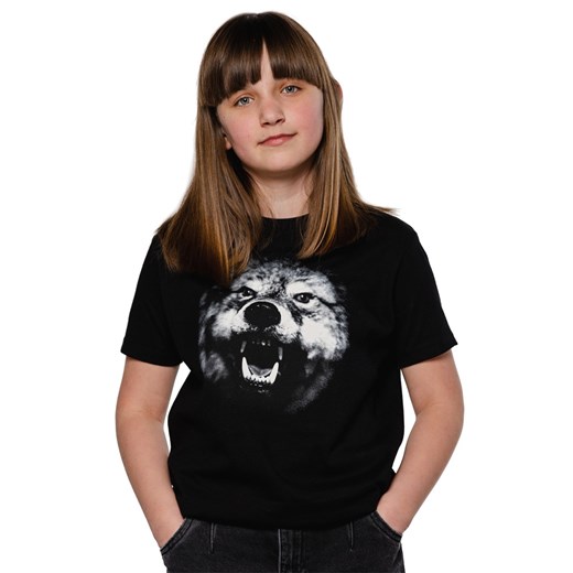 T-shirt dziecięcy UNDERWORLD Wilk ze sklepu morillo w kategorii Bluzki dziewczęce - zdjęcie 177910154