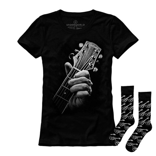 Zestaw damska koszulka i skarpety Underworld Guitar ze sklepu morillo w kategorii Bluzki damskie - zdjęcie 177910452