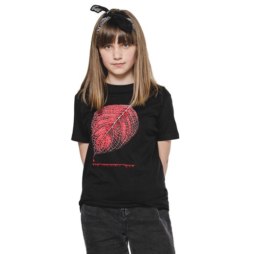 T-shirt dziecięcy UNDERWORLD Leaf ze sklepu morillo w kategorii Bluzki dziewczęce - zdjęcie 177910823