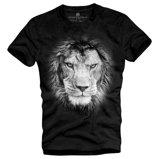 T-shirt męski UNDERWORLD Lion ze sklepu morillo w kategorii T-shirty męskie - zdjęcie 177910831