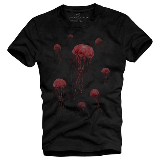 T-shirt męski UNDERWORLD Jellyfish ze sklepu morillo w kategorii T-shirty męskie - zdjęcie 177910872