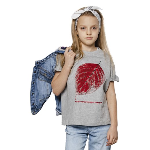 T-shirt dziecięcy UNDERWORLD Leaf ze sklepu morillo w kategorii Bluzki dziewczęce - zdjęcie 177910881