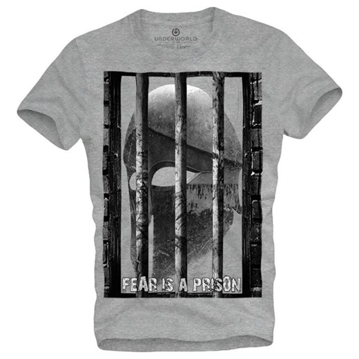T-shirt męski UNDERWORLD Fear is a prison ze sklepu morillo w kategorii T-shirty męskie - zdjęcie 177911183