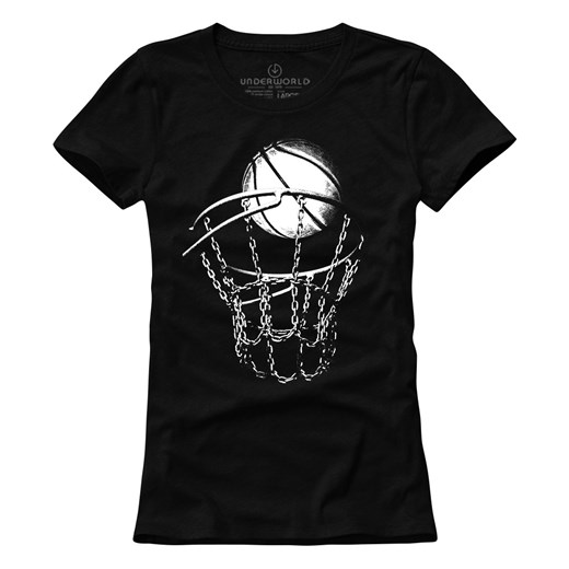 T-shirt damski UNDERWORLD Streetball czarny ze sklepu morillo w kategorii Bluzki damskie - zdjęcie 177911203
