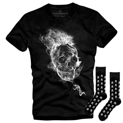 Zestaw koszulka i skarpety Underworld Skull ze sklepu morillo w kategorii T-shirty męskie - zdjęcie 177911233