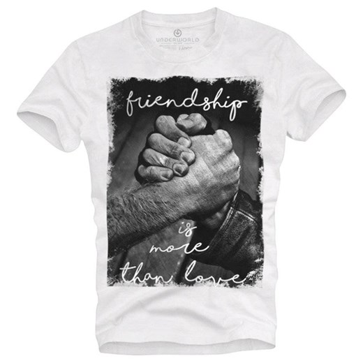 T-shirt męski UNDERWORLD Friendship is more... ze sklepu morillo w kategorii T-shirty męskie - zdjęcie 177911413