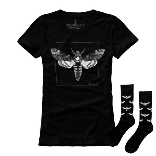 Zestaw damska koszulka i skarpety Underworld Night butterfly ze sklepu morillo w kategorii Bluzki damskie - zdjęcie 177911652