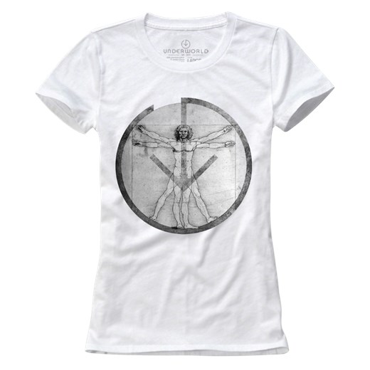 T-shirt damski UNDERWORLD Leonardo biały ze sklepu morillo w kategorii Bluzki damskie - zdjęcie 177911801