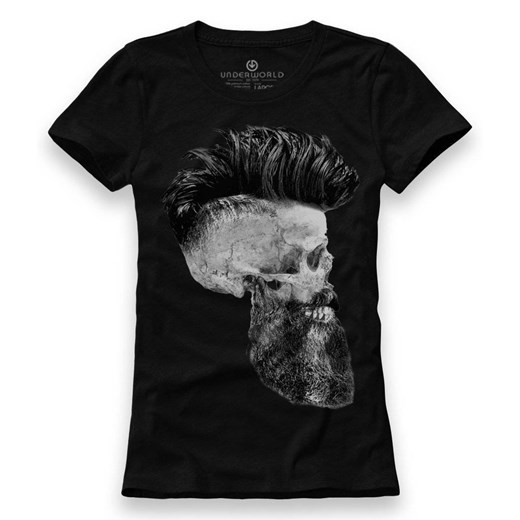 T-shirt damski UNDERWORLD Skull with a beard ze sklepu morillo w kategorii Bluzki damskie - zdjęcie 177911822