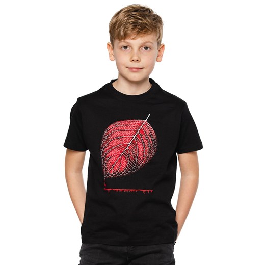 T-shirt dziecięcy UNDERWORLD Leaf ze sklepu morillo w kategorii T-shirty chłopięce - zdjęcie 177911933