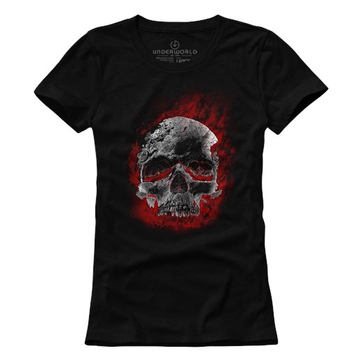 T-shirt damski UNDERWORLD Skull in fire ze sklepu morillo w kategorii Bluzki damskie - zdjęcie 177912002