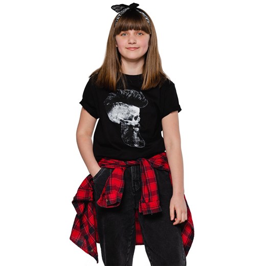 T-shirt dziecięcy UNDERWORLD Czacha z brodą ze sklepu morillo w kategorii Bluzki dziewczęce - zdjęcie 177912011