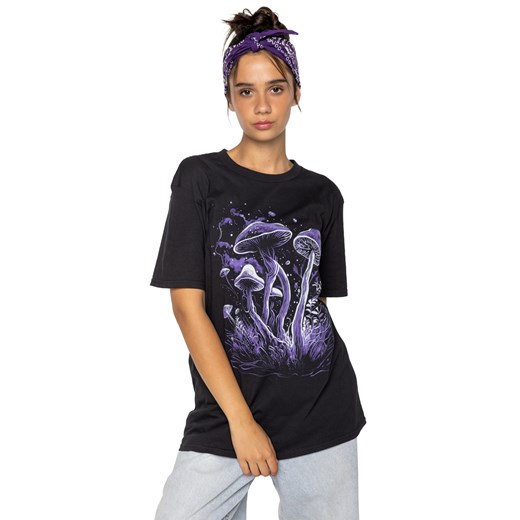 Koszulka loose fit UNDERWORLD Mushrooms ze sklepu morillo w kategorii Bluzki damskie - zdjęcie 177912052