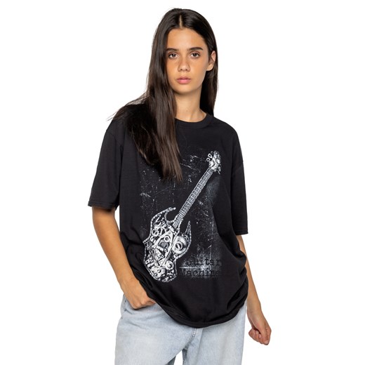 Koszulka loose fit UNDERWORLD Guitar machine ze sklepu morillo w kategorii Bluzki damskie - zdjęcie 177912053