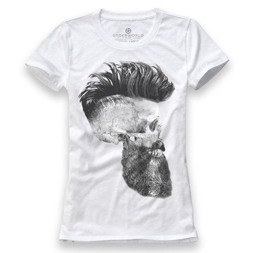 T-shirt damski UNDERWORLD Skull with a beard ze sklepu morillo w kategorii Bluzki damskie - zdjęcie 177912364