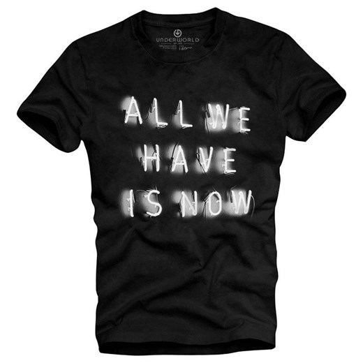 T-shirt męski UNDERWORLD All we have is now ze sklepu morillo w kategorii T-shirty męskie - zdjęcie 177912374