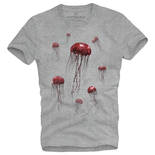 T-shirt męski UNDERWORLD Jellyfish ze sklepu morillo w kategorii T-shirty męskie - zdjęcie 177912892