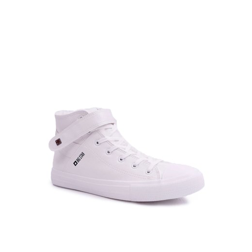 Trampki Męskie Big Star Ocieplane Białe Y174024FW 45 wyprzedaż ZAZOO