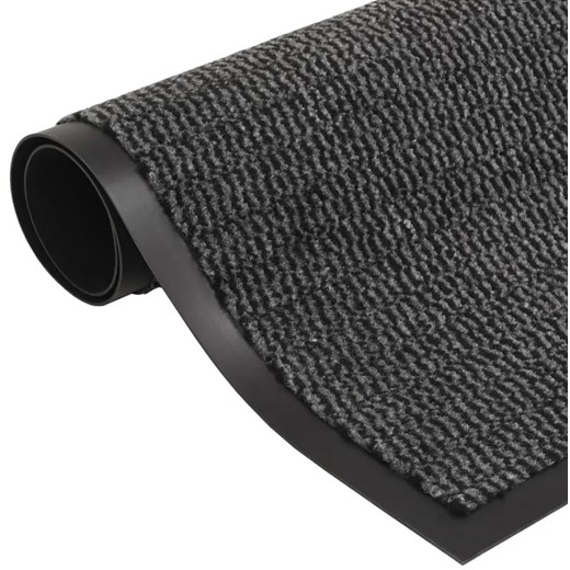 Nowoczesna wycieraczka antracytowa 90 x 150 cm - Fadal 6X Profeos One Size Edinos.pl