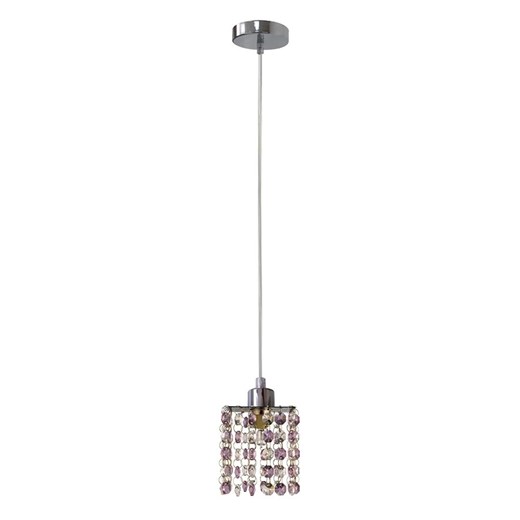 Fioletowa kryształowa lampa wisząca 7A D213 Z6-H36 ze sklepu Edinos.pl w kategorii Lampy wiszące - zdjęcie 177939722