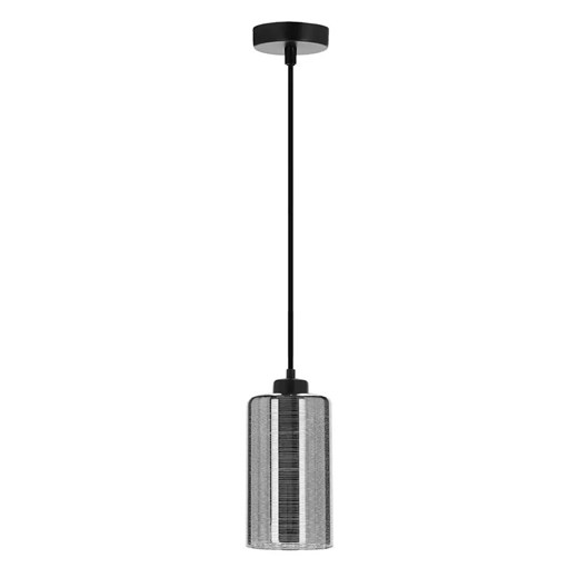 Srebrna pojedyncza lampa wisząca - 2X D264 R6-B85 ze sklepu Edinos.pl w kategorii Lampy wiszące - zdjęcie 177939792