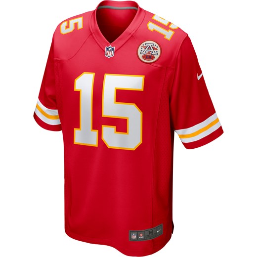 Męska koszulka do meczowa futbolu amerykańskiego Nike NFL Patrick Mahomes Kansas City Chiefs - Czerwony ze sklepu Nike poland w kategorii T-shirty męskie - zdjęcie 177940064