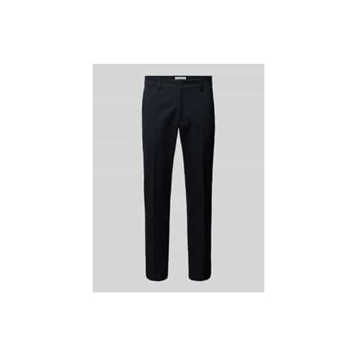 Spodnie do garnituru o kroju slim fit z wpuszczanymi kieszeniami model ‘Ajend’ ze sklepu Peek&Cloppenburg  w kategorii Spodnie męskie - zdjęcie 177943023