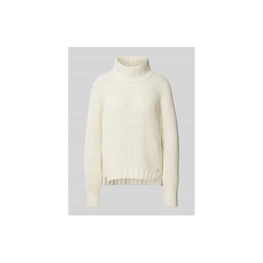 Sweter z dzianiny ze stójką model ‘Chenille’ ze sklepu Peek&Cloppenburg  w kategorii Swetry damskie - zdjęcie 177943161