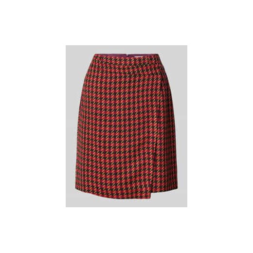 Spódnica kopertowa o kroju straight fit z wykończeniem bouclé ze sklepu Peek&Cloppenburg  w kategorii Spódnice - zdjęcie 177944800