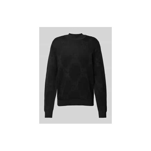 Sweter z dzianiny z okrągłym dekoltem model ‘Sylor’ ze sklepu Peek&Cloppenburg  w kategorii Swetry męskie - zdjęcie 177945522